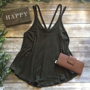 Olive Tank Top